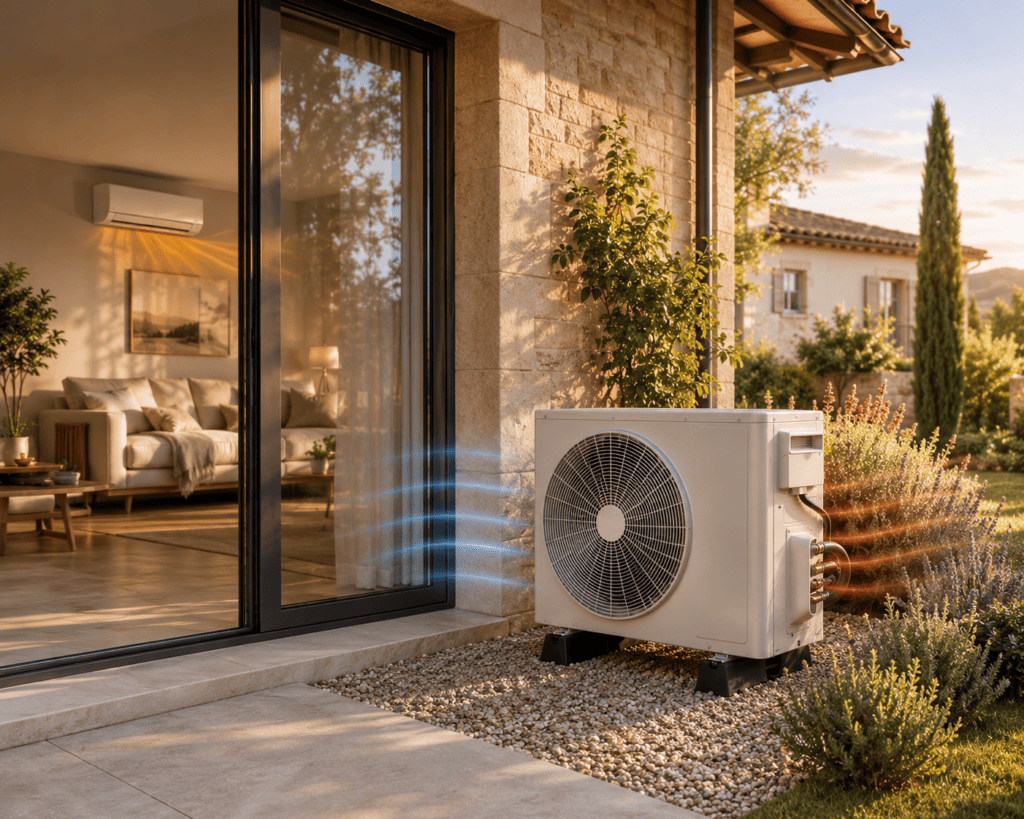 Pompe à chaleur air/air réversible dans le Var par HC Plomberie à Draguignan